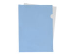 Pochette coin liderpapel polypropylene 180 microns a4  210x297mm capacite 20f        coloris bleu ciel opaque – Image 5