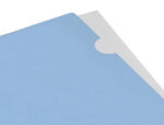 Pochette coin liderpapel polypropylene 180 microns a4  210x297mm capacite 20f        coloris bleu ciel opaque – Image 6