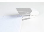 Agrafeuse bureau liderpapel 35x65x130mm 20 feuilles       agrafes 26/6 1000 agrafes     coloris gris – Image 4