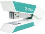 Agrafeuse bureau liderpapel 35x65x130mm 20 feuilles       agrafes 26/6 1000 agrafes     coloris turquoise – Image 3