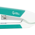 Agrafeuse bureau liderpapel 35x65x130mm 20 feuilles       agrafes 26/6 1000 agrafes     coloris turquoise