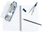 Compas liderpapel scolaire circonférence 38cm longueur 12.5cm taille-mines tire-ligne mine 2mm – Image 6