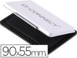 Recharge tampon q-connect économique nº3 90x55mm coloris noir