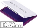 Recharge tampon q-connect économique nº2 110x70mm violet