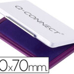 Recharge tampon q-connect économique nº2 110x70mm violet