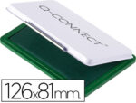 Recharge tampon q-connect économique nº1 126x81mm coloris vert