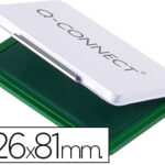 Recharge tampon q-connect économique nº1 126x81mm coloris vert
