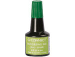 Encre à tampons q-connect pour feutre ou mousse coloris vert flacon 28ml – Image 2