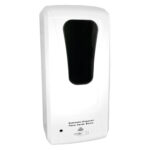 Distributeur gel et savon q-connect automatique 1000 ml 13x11,5x27 cm coloris blanc