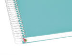 Cahier spirale antartik a4 100g couverture rembordee     seyes sans bandes 4 trous     coloris menthe – Image 8