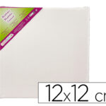 Toile sur chassis liderpapel agraffe au dos 100% coton     12x12 cm