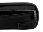 Trousse liderpapel duo 2 fermetures eclair avec poche  a l'avant coloris noir        220x90x50mm – Image 4
