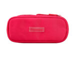 Trousse liderpapel color pop 2 fermetures eclair avec 1    compartiment extensible       coloris rose fuschia 230x60mm – Image 2