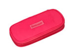 Trousse liderpapel color pop 2 fermetures eclair avec 1    compartiment extensible       coloris rose fuschia 230x60mm – Image 4