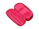 Trousse liderpapel color pop 2 fermetures eclair avec 1    compartiment extensible       coloris rose fuschia 230x60mm – Image 6
