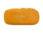 Trousse liderpapel color pop 2 fermetures eclair avec 1    compartiment extensible       coloris jaune 230x60mm – Image 2