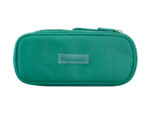 Trousse liderpapel color pop 2 fermetures eclair avec 1    compartiment extensible       coloris turquoise 230x60mm – Image 2