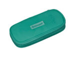 Trousse liderpapel color pop 2 fermetures eclair avec 1    compartiment extensible       coloris turquoise 230x60mm – Image 4