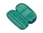 Trousse liderpapel color pop 2 fermetures eclair avec 1    compartiment extensible       coloris turquoise 230x60mm – Image 6