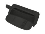 Trousse liderpapel minibag 2 fermetures eclair avec poche  interieure coloris noir       210x100x70mm – Image 5