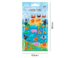 Autocollants imaginovo cute animaux safari en relief      190x105 mm sous blister – Image 5