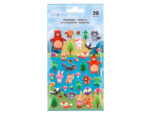 Autocollants imaginovo cute animaux de foret en relief    190x105 mm sous blister – Image 2