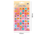 Autocollants imaginovo friandises magic dreams en    relief 190x105 mm sous        blister – Image 5