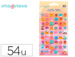 Autocollants imaginovo friandises magic dreams en    relief 190x105 mm sous        blister