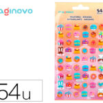 Autocollants imaginovo friandises magic dreams en    relief 190x105 mm sous        blister