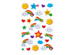 Autocollants imaginovo arc en ciel magic dreams en relief   190x105 mm sous blister – Image 4