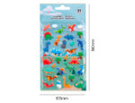 Autocollants imaginovo kids dinosaures en mousse eva      190x105 mm sous blister – Image 5