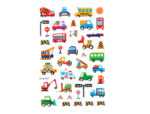 Autocollants imaginovo kids voitures en relif 190x105 mm  sous blister – Image 4