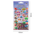 Autocollants imaginovo kids voitures en relif 190x105 mm  sous blister – Image 5