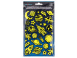 Autocollants imaginovo lumineux planetes en relif    190x105 mm sous blister – Image 2