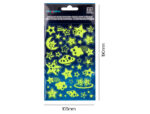 Autocollants imaginovo lumineux etoiles en relif     190x105 mm sous blister – Image 5