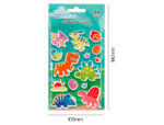 Autocollants imaginovo lumineux dinosaures en relif  190x105 mm sous blister – Image 5