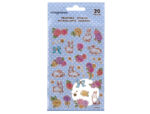 Autocollants imaginovo fleurs et lapins en papier 190x104   mm sous blister – Image 2