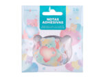 Autocollants imaginovo notes adhesives papier forme ours   et coeur 110x105 mm sous      blister – Image 2