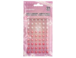 Autocollants imaginovo pierres precieuses blanches   et roses brillantes en relief pour toutes surfaces 190x105 – Image 2