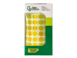 Pastille adhesive liderpapel diametre 10,5mm coloris jaune rouleau 6000 unites boite     carton – Image 4