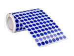 Pastille adhesive liderpapel diametre 10,5mm coloris bleu  rouleau 6000 unites boite     carton – Image 7