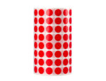 Pastille adhesive liderpapel diametre 10,5mm coloris rouge rouleau 6000 unites boite     carton – Image 6