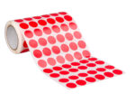 Pastille adhesive liderpapel diametre 15mm coloris rouge   rouleau 2500 unites boite     carton – Image 7