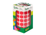 Pastille adhesive liderpapel diametre 15mm coloris rouge   rouleau 2500 unites boite     carton – Image 2