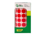 Pastille adhesive liderpapel diametre 15mm coloris rouge   rouleau 2500 unites boite     carton – Image 4