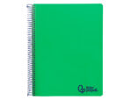 Cahier spirale liderpapel a4 micro wonder 240 pages 90g    5x5mm 4 trous 5 bandes        couleurs vert – Image 2