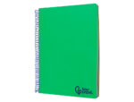 Cahier spirale liderpapel a4 micro wonder 240 pages 90g    5x5mm 4 trous 5 bandes        couleurs vert – Image 3