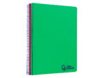 Cahier spirale liderpapel a4 micro wonder 240 pages 90g    5x5mm 4 trous 5 bandes        couleurs vert – Image 4