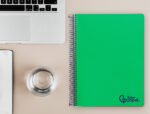 Cahier spirale liderpapel a4 micro wonder 240 pages 90g    5x5mm 4 trous 5 bandes        couleurs vert – Image 7