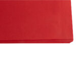 Papier de soie liderpapel 52x76cm 18g/m2 unicolore rouge sachet 25f – Image 4